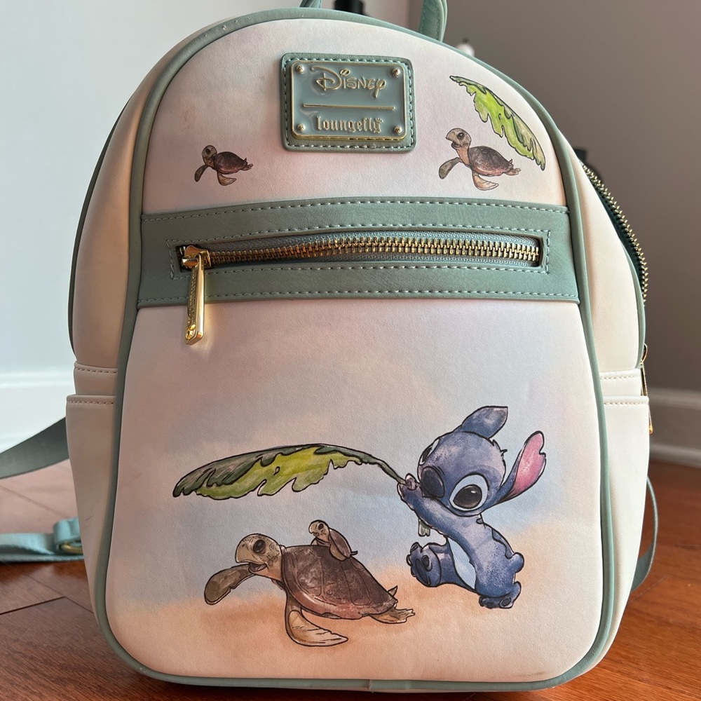 Loungefly Disney Lilo & Stitch Turtles Mini Backpack - BoxLunch Exclusive
